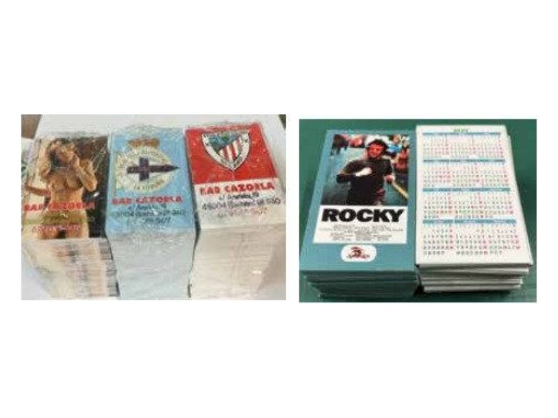 Calendarios de bolsillo personalizado con logo de empresa