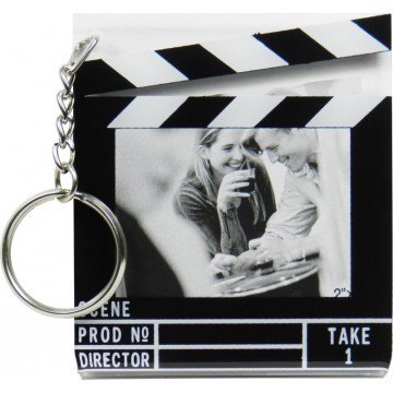 Llavero claqueta de cine