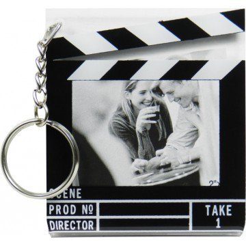 Llavero claqueta de cine