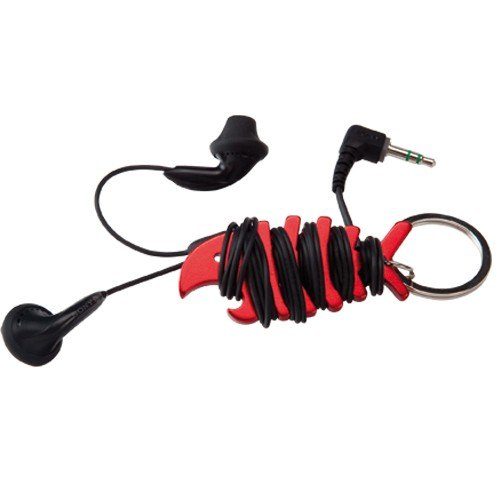 Llavero abridor-recoge cable