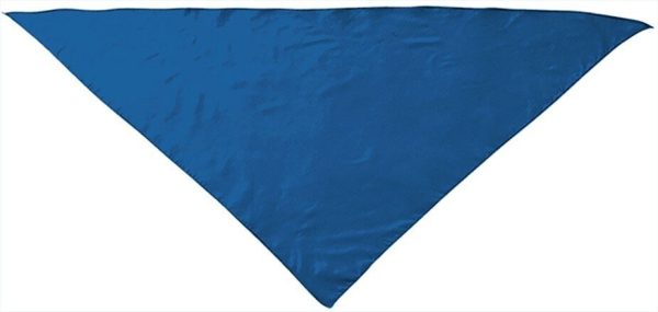 Pañuelo de fiestas triangular de color azul