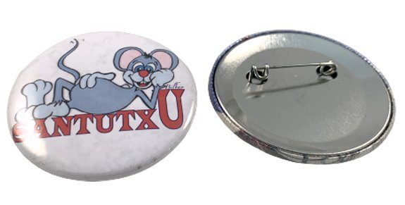 Souvenir chapas Bilbao (Santutxu 2)