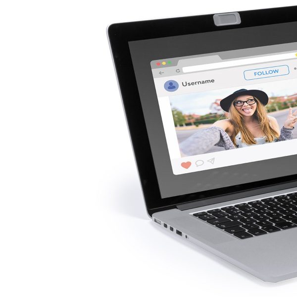 Tapa de seguridad adhesiva para cámara de ordenador, tablet o smartphone