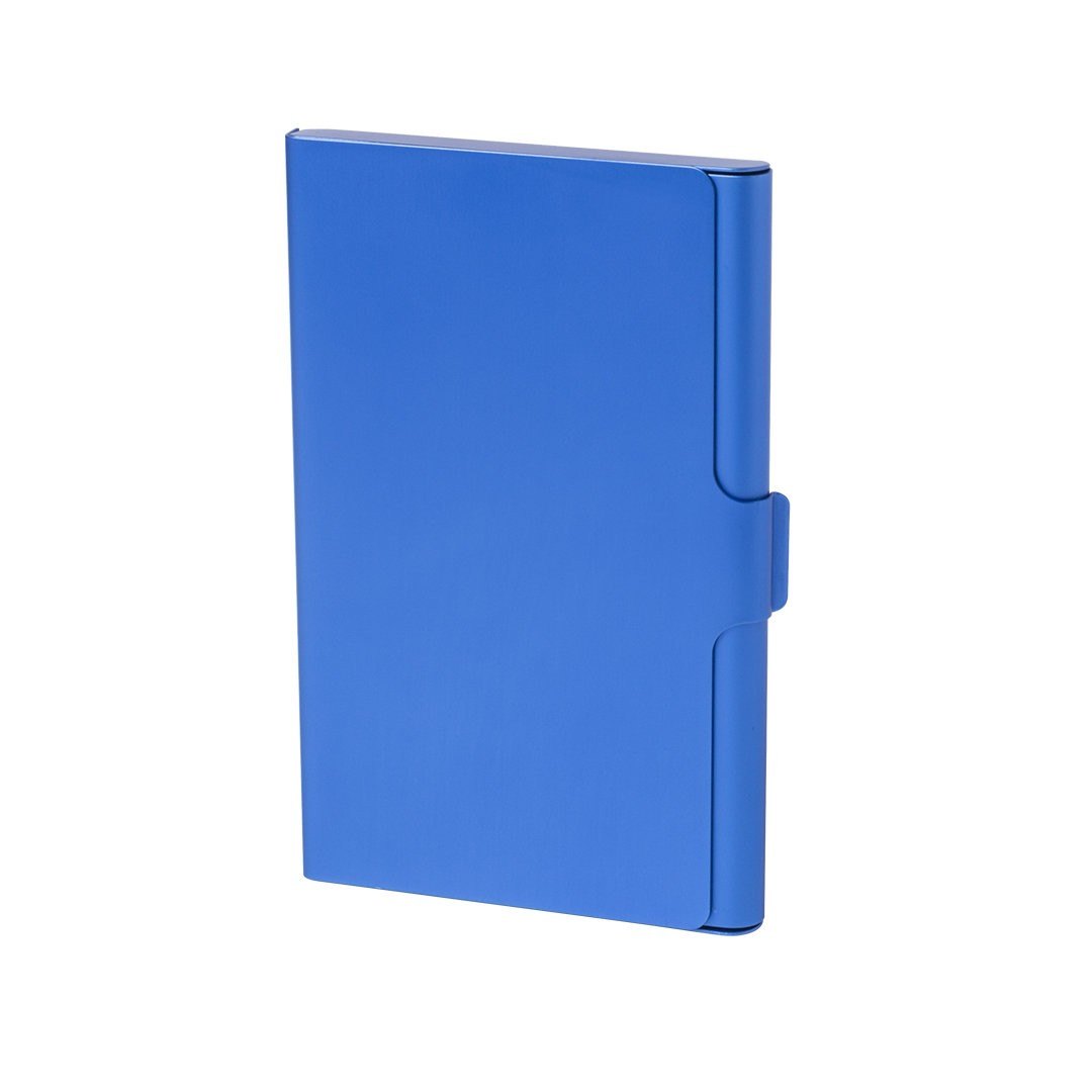 Tarjetero fino de aluminio