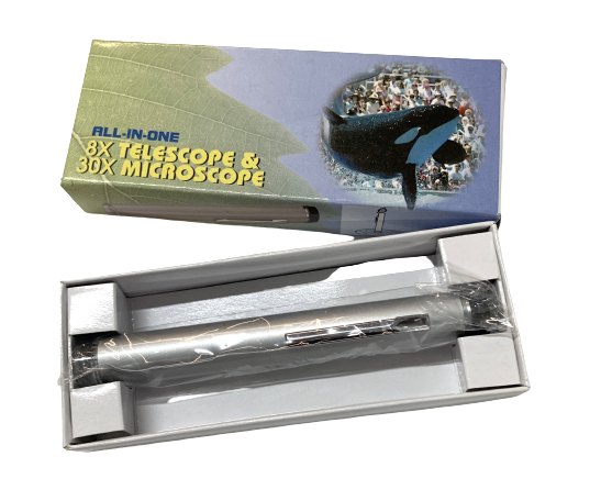 Telescopio - Microscopio de bolsillo