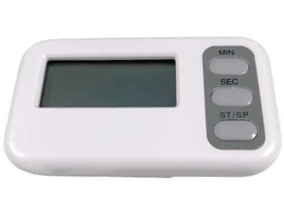 Temporizador y cronómetro electrónico digital con pinza e imán